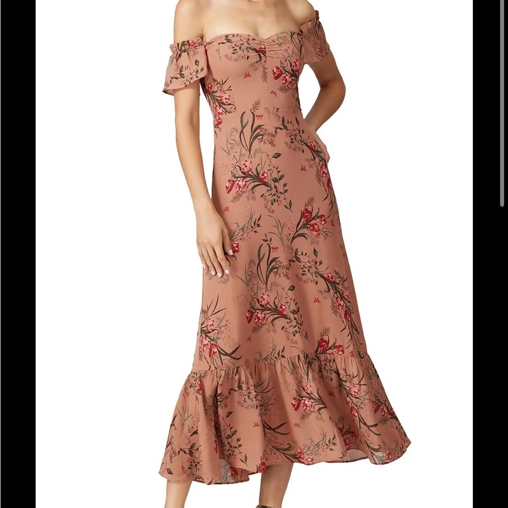 Reformation butterfly dress